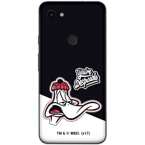 Looney Tunes Retro Daffy Duck Google Pixel 3a XL Skin